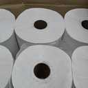 Genuine Joe GJO22700 Hard Wound Roll Towel, 800' Length x 7-8/9" Width, White (Case of 6)