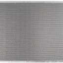 TRQ Radiator Assembly Aluminum Core Compatible with 11-16 Lexus CT200h 10-15 Toyota Prius 12-15 Prius Plug-In 12-17 Prius V CU13119 TO3010325