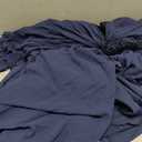 VOUIAO Women's Plus Size Wedding Guest Summer Maxi Elegant Sequin Bridesmaid Dresses A line Long Evening Party Cocktail Gown Navy Blue 5XL