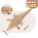 GemmiCho 3D Printed Animals, 7.68" Articulated Pangolin Toy, 3D Printed Toys for Stress Relief, Animals Figurines Fidget Pangolin Toys for Boys Kids Teen 5-7 4-6 8-12
