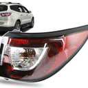 Tail Light Compatible With 2013-2017 Chevy Traverse Rear Light Taillight Replace 84266020 (Outer, Right Passenger Side)