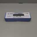 Computer Speakers for Desktop Pc, Monitor Speakers for Laptop,Pc Speakers with Loud Sound,Volume Control Easily Clamps to Monitors(USB-C to USB Adapter Included) (Black)