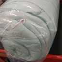 Bedsure Cooling Blankets for Hot Sleepers - Summer Blanket Queen Size, Cold and Lightweight Gift for Night Sweats, Ice Cooled Breathable Comforter for Bed, Pink, 104x90 Delicate Cream