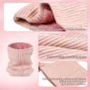 Kids Neck Warmer Winter Neck Gaiters,Fleece Balaclava Cold Weather Windproof Face Mask for Boys Girls (Black+purple)