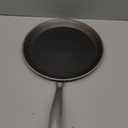 Nonstick Crepe Pan, 11Inch Stainless Steel Crepe Pan, Honeycomb Coating Flat Skillet Tawa Dosa Tortilla Omelet Griddle Pan, PFOA Free, Induction Compatible