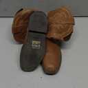 DREAM PAIRS Toddler Little Boys Girls Cowboy Boots Kids Western Square Toe Riding Mid Calf Boots (Brown) US 10