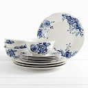 Tabletops Gallery Vintage Floral Dinnerware Set 12 pc