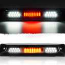 Tresound LED 3rd Brake Cargo Light for 2015 2016 2017 2018 2019 2020 2021 2022 Chevy Colorado & GMC Canyon; Rear Third Center High Mount Stop Lamp, 52127100 (Chrome Housing Smoked Lens - C)