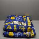 FOCO Unisex-Adult NBA Team Logo Bed in a Bag Comforter, Sheets, Pillow Cases Bedding 5-Piece Set (Full)