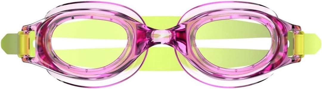 Speedo Unisex-child Swim Goggles Hydrospex Ages 6-14 (Bright Pink)