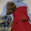 Mainfini 5 Pcs Fat Thor Costume Adult Men Superhero Full Set Hoodie Pants Robe Gloves Wig Outfit (L-2XL)