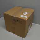 8" Embossed Whitewashed Terracotta Planter with Drainage Hole & Saucer, Rustic Style Unglazed Terracotta Pot for Indoor & Outdoors Plants