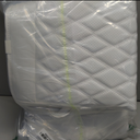 2 Pack Front Bottom Car Seat Cover, Luxury Leather Seat Covers Compatible with Tesla Model Y/3 2026 2025 2024-2020, Breathable and Waterproof Tesla Model Y/3 Accessories (White, 2Pcs)