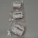 3 x Ownest Compatible with AirPods Pro 2 / AirPods Pro(2019) Case Soft Clear TPU with Cute 3D Colour Bow Design Shockproof Keychain Cover for Girls Woman Airpods Pro 2-Pink