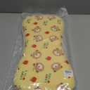 Soft Toddler Pillow for Sleeping (14.5'' x 8.4'') with Removable Cover  Ideal for Travel & Nursery, Cuddly Bear Design  Perfect for Ages 1-2 Years