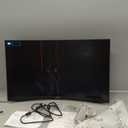 SAMSUNG 32" Odyssey G55C Series QHD 1000R Curved Gaming Monitor, 1ms(MPRT), HDR10, 165Hz, AMD Radeon FreeSync, Eye Care, Glare Free, Sharp Resolution LS32CG550ENXZA