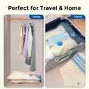 ETENWOLF 20 Pack Vacuum Storage Bags, Vacuum Seal Bags for Clothes and Travel, Space Saver Bags in Multiple Carry-On Sizes, Perfect for Luggage and Suitcases