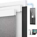 DENFOON Motorized Blinds with Remote, Blackout Roller Blinds for Windows, 26"W x 72"H