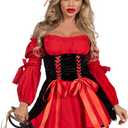 Leg Avenue Women's Vixen Pirate Wench Costume (Medium)