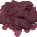 3 x 8000pcs Heart Shaped Biodegradable Wedding Confetti Paper Confetti for Anniversary, Birthday, Graduation, Wedding, Bridal Shower & Baby Shower Parties Decorations (Wine Red)