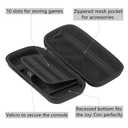 Ozynee Carrying Case for Nintendo Switch 2 (2025) with 10 Game Card Slots, Portable Hard Shell Case (Black)