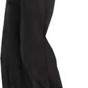 Zylioo Long Linen Pants for Women Tall, Linen Palazzo Pants 32-30 Inseam, Lightweight High Waisted Summer Pants for Ladies (Black)