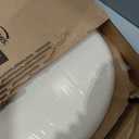 Mayfair Padded Toilet Seat with Chrome Hinges, Soft Vinyl over Wood Core Seat, Made in USA, Elongated, White