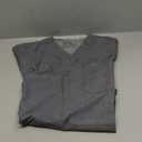FIGS Leon Scrub Top for Men  3 Pockets, Tailored Fit, Modern V-Neck, 4-Way Stretch, Moisture-Wicking (Medium, Graphite)
