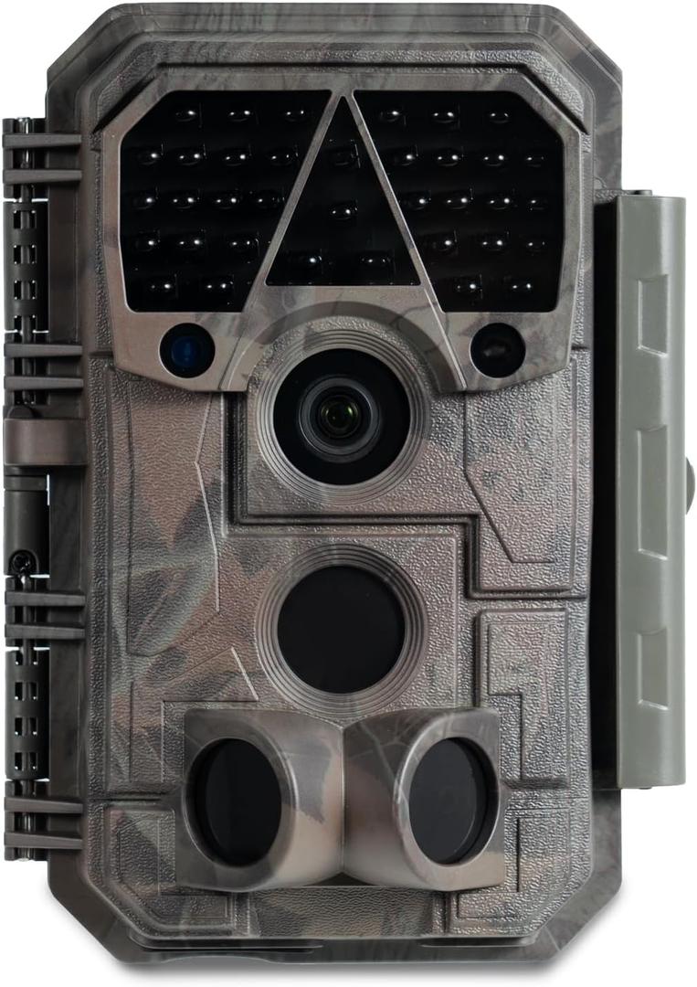 P70 (Non-Cellular,Non-WiFi) Trail Camera, 64MP 1296p, Game Cameras with No-Glow IR Night Vision, Motion Activated, Waterproof for Wildlife Deer Cams, Hunting