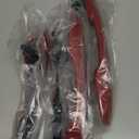 1 Lot Red Painted Exterior Door Handle Outside Compatible with 2019-2023 Toyota Camry 2019-2023 Corolla 2020-2023 Avalon