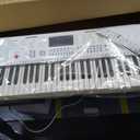 Vangoa VGK611 Electric Keyboard for Beginner, 61 Keys Portable Music Keyboard With Mini Lighted Keys, Electronic Piano for Kids, Boy, Girl, White
