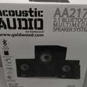 Acoustic Audio by Goldwood Bluetooth 2.1 Speaker System 2.1-Channel Home Theater Speaker System, with Optical/Aux/USB/SD Inputs Black (AA2172)
