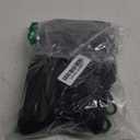 QINSEN Flare Jumpsuits for Women Spaghetti Straps Scoop Neck Bodycon Full Length Casual Unitard Playsuit (Large, Black)