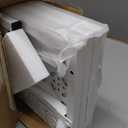 aboxoo 3 Tiers Metal Plant Stand,Rectangular Ladder Flower Pots Outdoor Plant Rack, Indoor Plant Display Rack, Heavy Duty Utility Storage Organizer for Home Garden Patio Balcony, Stair Style(White)