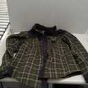 PEHMEA Men's Flannel Shirt Jacket Plaid Sherpa Lined, Warm Fleece Coat for Fall Winter Outdoor (Medium, Army Green)