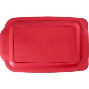 Replacement Lid for Pyrex 9 x 13 Casserole Glass Baking Dish Container Cover 3 QT 233-PC (Red)
