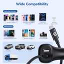 [Apple MFi Certified] Syncwire iPhone Car Charger 32W Super Fast Car Phone Charger Cigarette Lighter USB Car Adapter with Build-in 5FT Coiled Lightning Cable for Apple iPhone 14/13/12/11/XR/Max, iPad