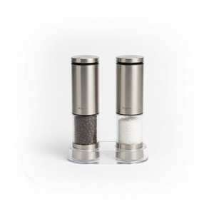 GIVE BEST Electric Salt and Pepper Grinder Set Rechargeable