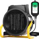Greenhouse Heater with Thermostat, Fast Heating, Auto Power Control, Over Temperature Protection, Greenhouse Heater for Winter Plants, for Grow Tent, Green House, Flower Room, Patio