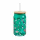HH Blue Soda Can Glass Sipper