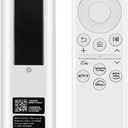 BN59-01432A Solar Voice Remote for Samsung Frame TV Remote Replacement with Bluetooth Solar Cell, Compatible with Samsung The Frame Neo QLED 8K HDR Ultra HD Smart TVs, VG-TM2360E Model