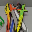 Super Z Outlet Assorted Foam Toy Swords for Children with Different Designs Including Ninja, Pirate, Warrior, and Viking (8 Pack)