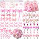 DMIGHT Pink Bow Party Favors, Pink Coquette Bow Gift Bags for Bow Coquette Party Decorations Supplies