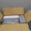 C&AHOME Plastic Shoe Rack,16-Cube Modular Shoes Storage Stand, Multifunction Closet Cabinet, Stackable Shoe Organizer for Bedroom Doorway Entryway Hallway, 36" L  14.2" W  28" H White SRP15A