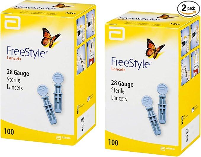 Freestyle Sterile Lancets 28 gauge - 200 ct