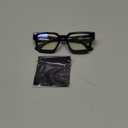 livho Oversized Eyewear Frame for Woman and Men - Rectangle Fashion Glasses for Computer, Chic Preppy Frame