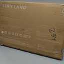 Tiny Land Easel for Kids, Double-Sided Magnetic Easel, Adjustable Wooden Kids Art Easel with Paper Roll, Learning-Toy for 3,4,5,6,7,8 Years Old Boy & Girls