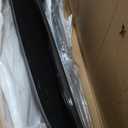 ECOTRIC Black Universal Front Bumper Lip Chin Spoiler ABS Compatible with Audi,Ford,BMW,Honda,Chevrolet,Civic,Benz,Mazda,GMC Car