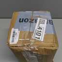 SPUNKYJUNKY 28.7OZ Ceramic Dog and Cat Bowl, Modern Cute Weighted Food Water Bowl for Replacement Black (2 Pack)