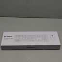 Wireless Keyboard and Mouse Combo - Full Size Slim Thin Wireless Keyboard Mouse with Numeric Keypad 2.4G Stable Connection Adjustable DPI - Rose Gold & White